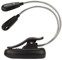 Klemmleuchte Twinflex - Flexible Leselampe Dimmbar, Batteriebetrieben - Ansmann