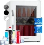 Klarstein - Getr&auml;nkek&uuml;hlschrank, K&uuml;hlschrank Klein Mit 2 Ablagen, Minik&uuml;hlschrank