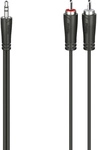 Hama - 00200720 Klinke / Cinch Audio Anschlusskabel [1x Klinkenstecker 3.5 Mm - 2x
