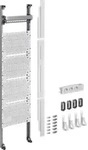 Hager Komplettfeld Multimedia, Univers Z, 1050 Mm,1-feld, Mit 6xpatchmodulen Rj45