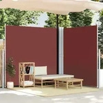 Seitenmarkise Ausziehbar Braun 200x600 Cm - Vidaxl