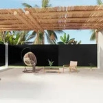 Seitenmarkise Ausziehbar Schwarz 200x1200 Cm Vidaxl