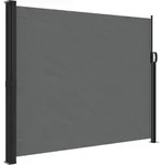 Seitenmarkise Ausziehbar Anthrazit 160x600 Cm - Vidaxl