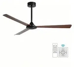 Deckenventilator 112 Cm Ohne Beleuchtung, 3 Fl&uuml;gel Mit Effizientem Dc-motor,