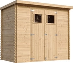 M310+m310g Holzhaus Gartenhaus - Gartenschuppen Holz Mit Boden Impr&auml;gnierte