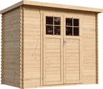 Holzhaus Gartenhaus Mit Hochwertige Abschlie&szlig;bare T&uuml;r - Gartenschuppen Holz