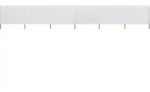 6-teiliges Windschutzgewebe 800 X 160 Cm Sandwei&szlig; - Vidaxl
