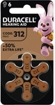 Duracell H&ouml;rger&auml;tebatterie Za312 1.45 V 1 St. 160 Mah Zink-luft
