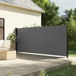 Seitenmarkise Ausziehbar Anthrazit 180x300 Cm - Vidaxl