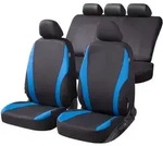 Walser - Autositzbezug Dundee Collection Basic Komplett-set Schwarz-blau Sitzbezug