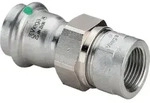 Verschraubung Mit Sc Sanpress Inox 2362 In 35mm X Rp1 1/4 Edelstahl - Viega