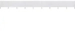 Vidaxl 9-panel Wind Screen Fabric 1200x120 Cm Sand White