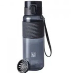 Zwilling Bottle 680ml Tritan-wasserflasche, Schwarz, Bpa-frei