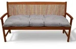Bankpolster Flair Bk Hellgrau, 100x50x10 Cm - Beautissu