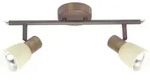 Brilliant Lampe Luca Spotrohr 2flg Altkupfer/champagner 2x R50, E14, 40w, Geeignet