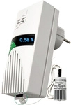Gx-d3 Gasmelder Mit Externem Sensor Netzbetrieben Detektiert Kohlendioxid -...