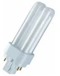 Kompaktleuchtstofflampe Dulux D/e - G24q, 840 Neutralwei&szlig; - 13w - Osram
