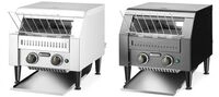 Hendi - Durchlauf-toaster, Doppelt, Schwarz, 230v/2240w, 418x368x(h)415mm