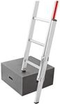 Fu&curren;verlngerung F&uuml;r Sprossenleitern F&uuml;r Holmgr&curren;e 71 Mm, + Befestigungsm. -...
