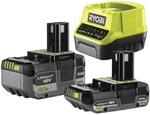 Ryobi 18v One+ Paket 2 Lithium+ Batterien 4,0ah Und 2,0ah