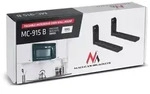 Maclean Mc-915 B Universal Mikrowellenhalterung Schwarz, Stahl, Schwarz
