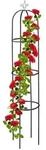 Relaxdays - Rankhilfe Obelisk, 190 Cm Hoch, Ranks&auml;ule F&uuml;r Kletterpflanzen, Aus
