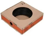 Installationskabel H07v-k (lgy) 6 Schwarz /100m/