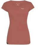 Salewa Puez Melange Dry Damen-t-shirt Rosa 00-00000265381986 R L