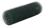Drahtzaun Stahl Mit Pvc-beschichtung 10x0,5 M Gr&uuml;n Vidaxl