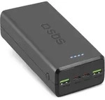 Powerbank 30000 Mah Usb-c Usb-a - Schwarz
