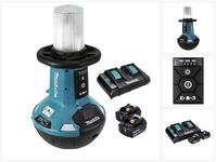 Makita - Dml 810 Pf Akku Led Fl&auml;chenlicht 18 / 36 V ( 2 X 18 V ) 5500 Lm Ip54...