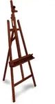 Staffelei Holz Gro&szlig; Barcelona Bis 120cm - 225cm Verstellbar