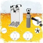 Komplett Set - Zapfanlage, Bierzapfanlage - Kontakt 40 2-leitig Trockenk&uuml;hler,