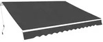Gelenkarmmarkise 450 Cm Anthrazit - Vidaxl