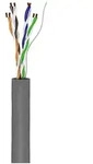 Cat 5e Netzwerkkabel, U/utp, Grau, Kupferleiter (cu), Awg 26/7 (stranded),