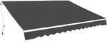Gelenkarmmarkise 350 Cm Anthrazit - Vidaxl