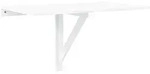Vidaxl Folding Wall Table High Gloss White 100x60x56 Cm Engineered Wood