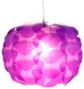 Decken Hänge Lampe purple Wohn Ess Zimmer Beleuchtung Blätter Blüten Pendel