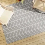 Outdoor-teppich Arakil Grau 160x230 Cm Pp Vidaxl
