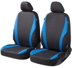 Walser - Autositzbezug Dundee Collection Basic Vordersitze Schwarz-blau Sitzbezug