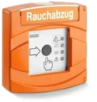 Geze - Rwa Feuertaster Ft4a Vds, 24 V, Aufputz, Alu Druckguss Orange Ral 2011