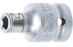 Bgs Technic - Bit-adapter Mit Haltekugel Innenvierkant 12,5 Mm (1/2') Innensechskant