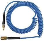 Riegler Spiralschlauch Pu Blau, Kupplung U Stecker Nw7,2, 10x6,5mm, 7,5m