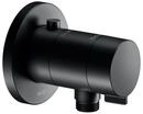 Ixmo - Unterputz-thermostatarmatur, Mit Schlauchanschluss, Schwarz Matt 59554370001 -