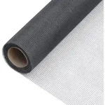 Fliegengitter Fiberglas 100x500 Cm Grau Vidaxl