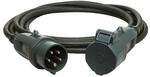 Walther Werke - 39100502100100 Strom Verl&auml;ngerungskabel 16 A Schwarz 10.00 M