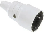 Le Sanitaire - Bachmann 912.971 Schutzkontaktkupplung Kunststoff 250 V Grau Ip20