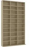 Vidaxl - Cd-schrank Sonoma-eiche 102x16x177,5 Cm Holzwerkstoff