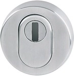 Hoppe - Schutzrosette E42znsb-za Edelstahl F69 Rund Mit Zylinderabdeckung...