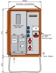 Walther Werke Anschlussverteilerschrank 44kva M.z&auml;hlerplatz Wav0160r1